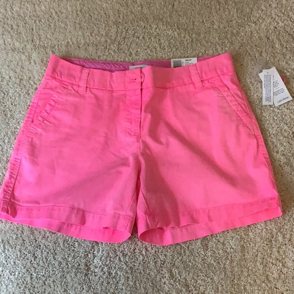 Crown and Ivy hot pink shorts (NWT) size 4